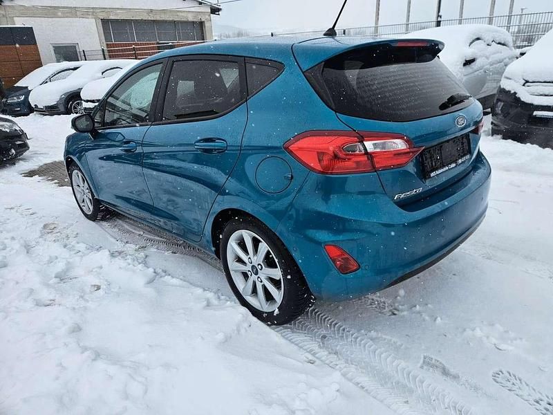 Gebraucht Ford Fiesta Cool & Connect 101 PS (74 kW) 2017 Blau Kleinwagen