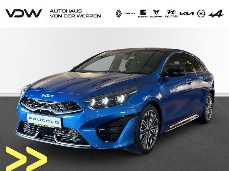 Blau Neu 2025 Kia ProCeed GT-Line Kleinwagen | 34.900 € - Bild 1/4