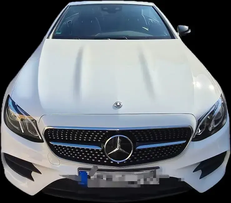 Gebraucht Mercedes E220 AMG line 194 PS (142 kW) 2020 Weiß Cabrio