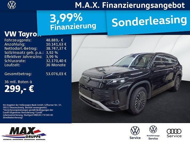 Grenadillschwarz metallic Gebraucht 2025 VW Tayron Life SUV | 48.889 € (Guter Preis) - Bild 1/3