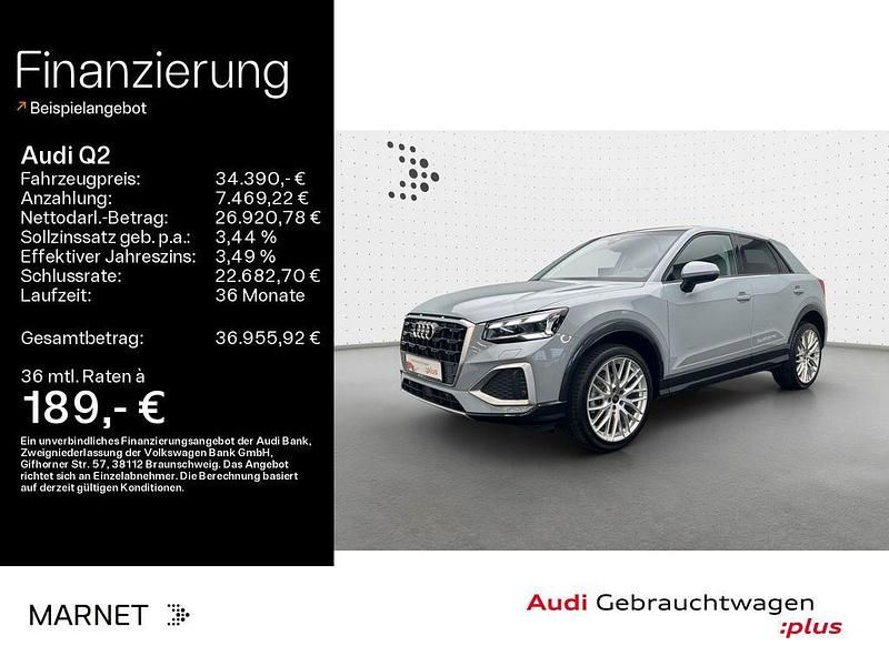 Grau Gebraucht 2024 Audi Q2 Advanced Plus SUV | 34.390 € (Fairer Preis) - Bild 1/4