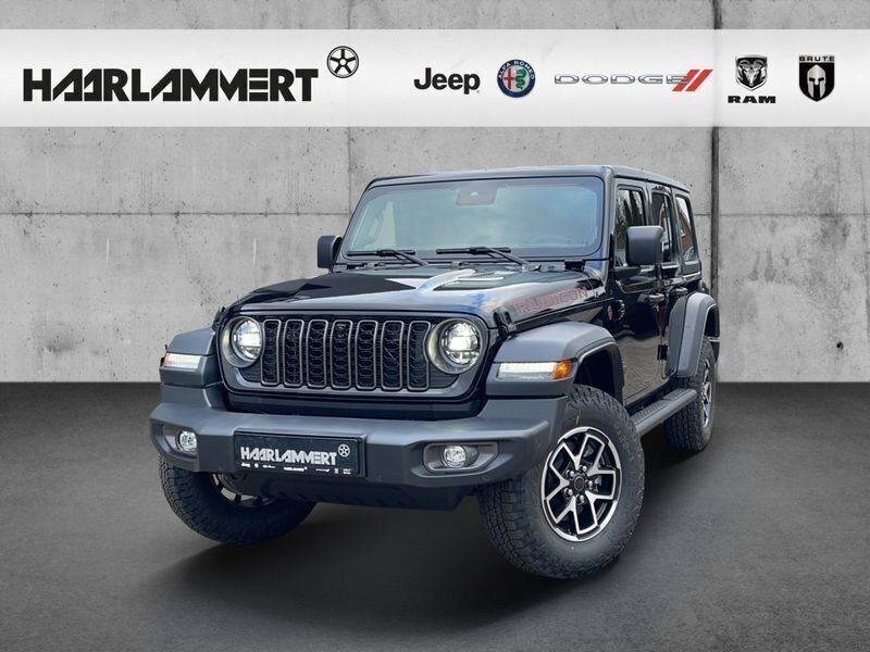 Schwarz Gebraucht 2024 Jeep Wrangler Unlimited Rubicon SUV | 61.990 € (Guter Preis) - Bild 1/4