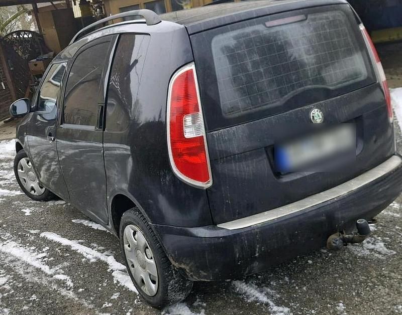 Gebraucht Skoda Roomster 69 PS (50 kW) 2007 Schwarz Van / Kleinbus