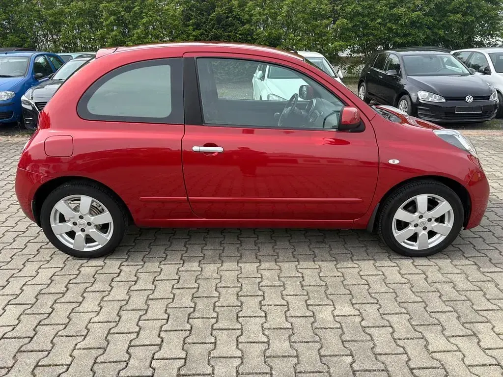 Gebraucht Nissan Micra I-Way 65 PS (47 kW) 2010 Rot Kleinwagen