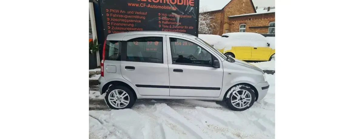 Używany Fiat Panda 60 KM (44 kW) 2009 Srebrny Hatchback