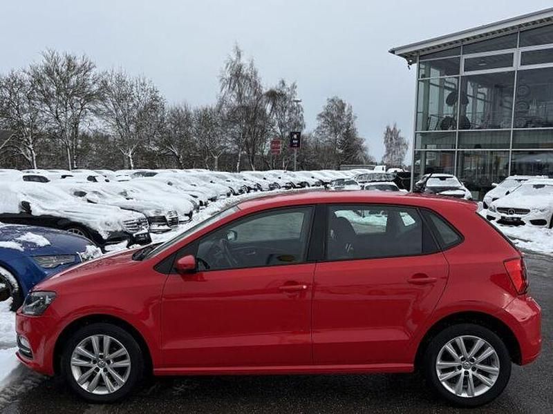 Gebraucht VW Polo Comfortline 149 PS (109 kW) 2015 Rot Kleinwagen