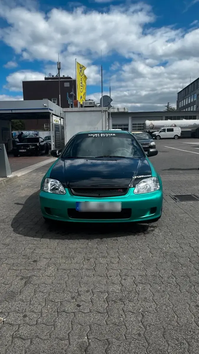 Gebraucht Honda Civic 90 PS (66 kW) 1999 Grün Kleinwagen