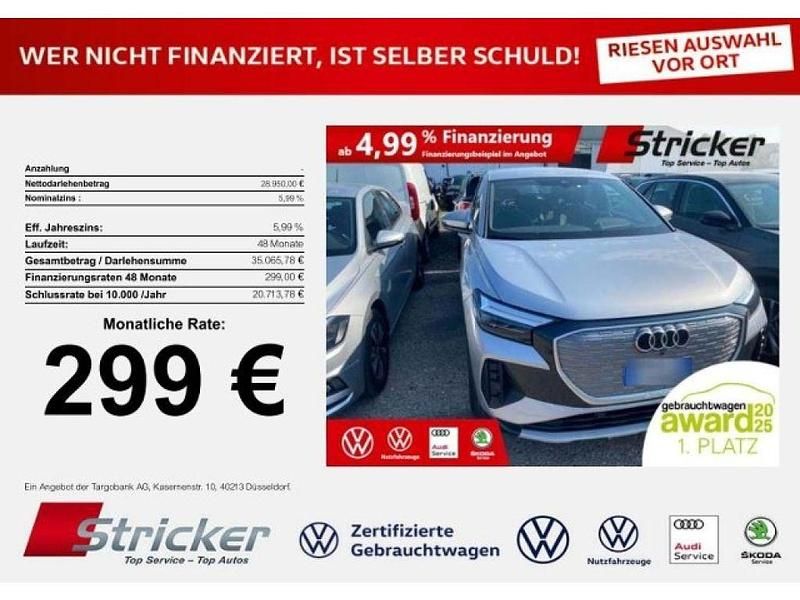 Gebraucht Audi e-tron 150 kW (204 PS) 2023 Florettsilber metallic (metallic) SUV