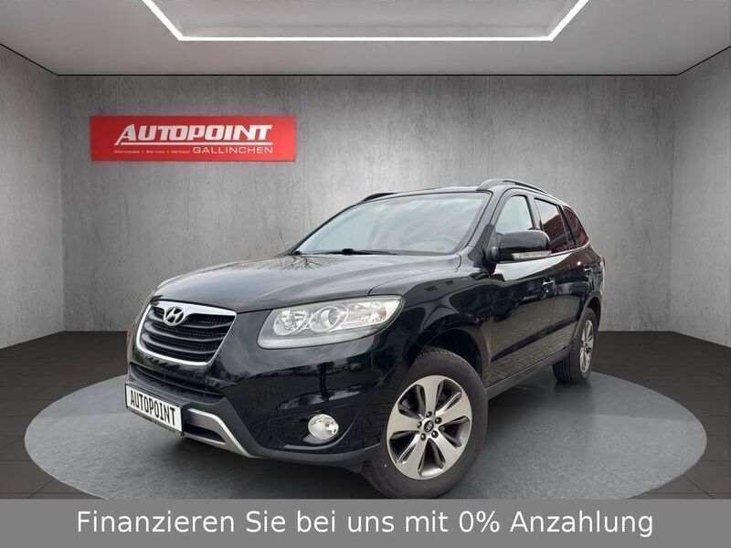 Schwarz Gebraucht 2013 Hyundai Santa Fe Premium SUV | 8.850 € - Bild 1/4