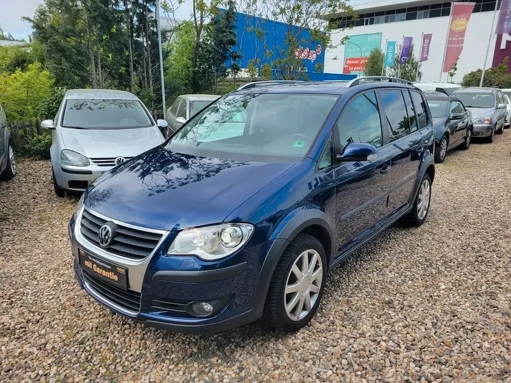 Gebraucht VW Touran Cross 170 PS (125 kW) 2008 Blau Van / Kleinbus