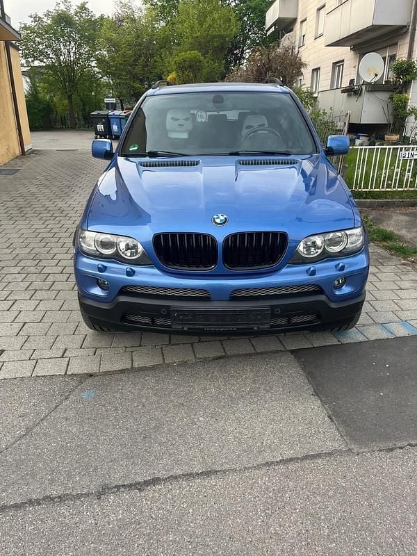 Usata BMW X5 320 CV (235 kW) 2004 Blu SUV