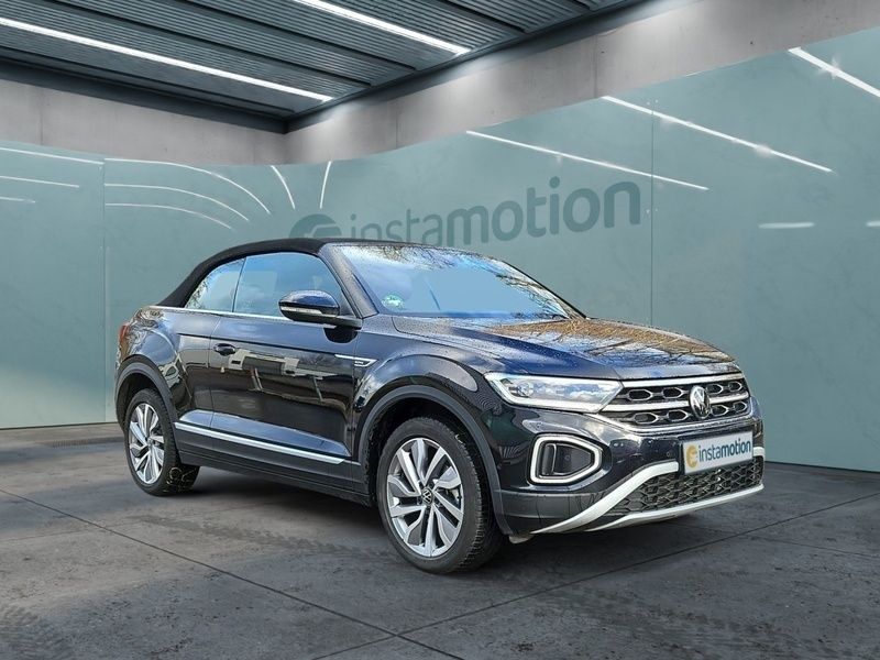 Gebraucht VW T-Roc Cabriolet Move 150 PS (110 kW) 2024 Schwarz Cabrio