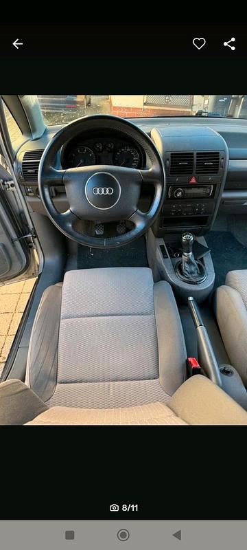 Gebraucht Audi A2 75 PS (55 kW) 2000 Silber Kleinwagen