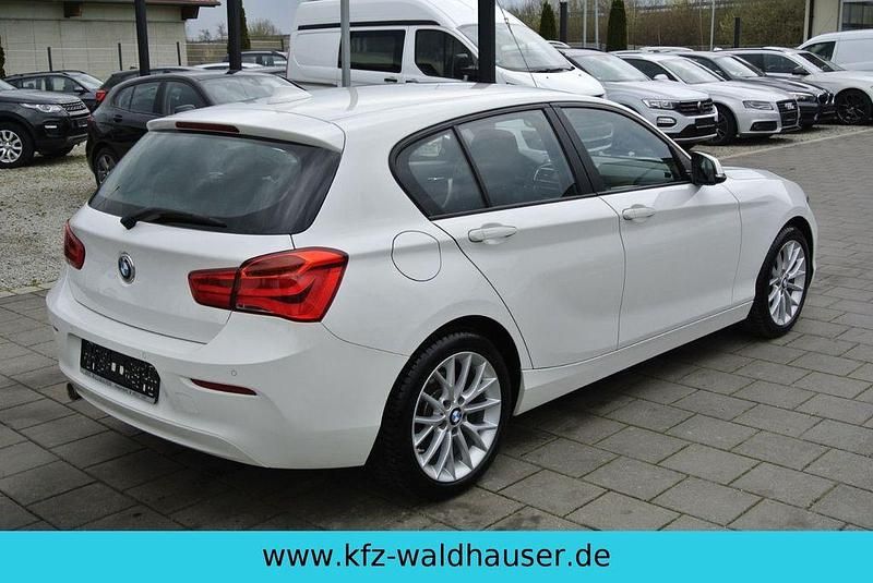 Gebraucht BMW 116 Advantage 116 PS (85 kW) 2017 Weiß Kleinwagen