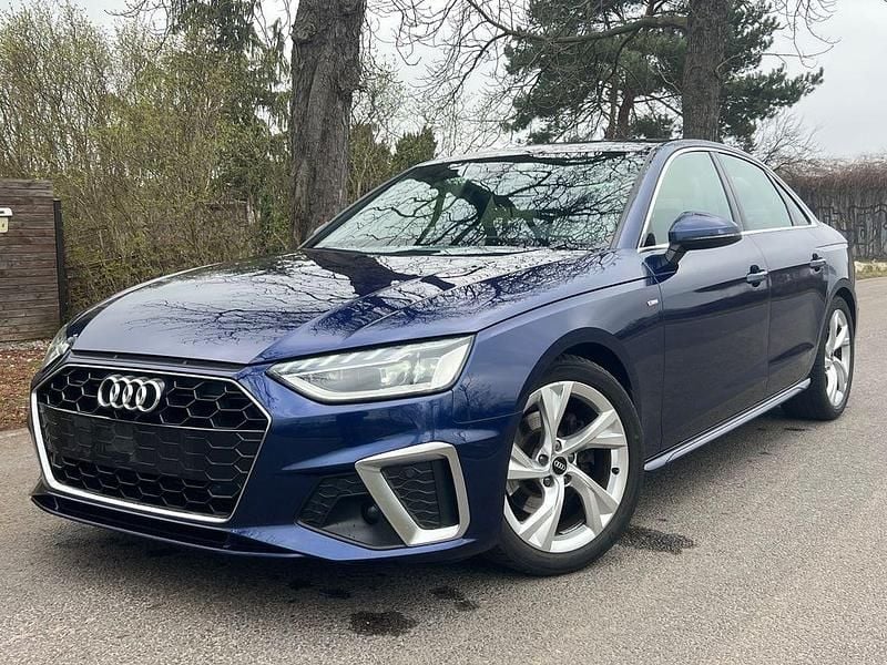 Gebraucht Audi A4 S-Line 150 PS (110 kW) 2021 Blau Limousine