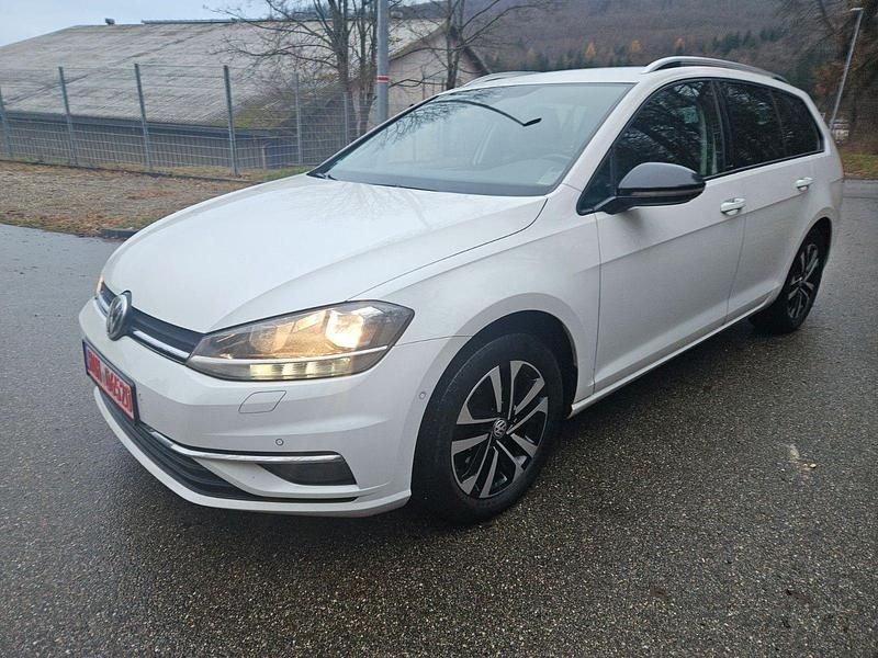 Weiß Gebraucht 2019 VW Golf VII IQ Drive Kombi | 8.925 € (Superpreis) - Bild 1/4