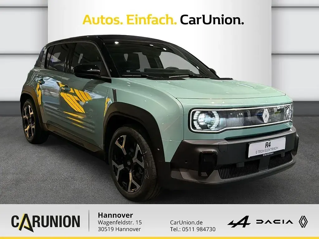 Neu Renault 4 E-Tech Komfort 77 kW (106 PS) 2026 Grün SUV