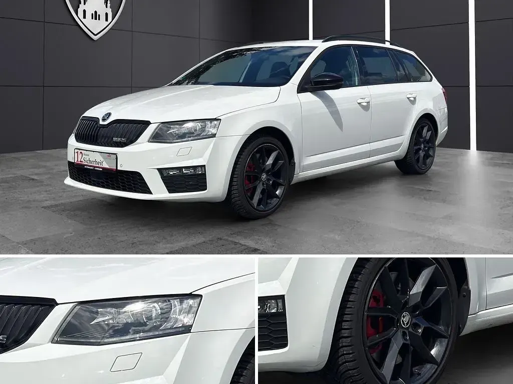 Gebraucht Skoda Octavia RS 184 PS (135 kW) 2015 Weiß Kombi