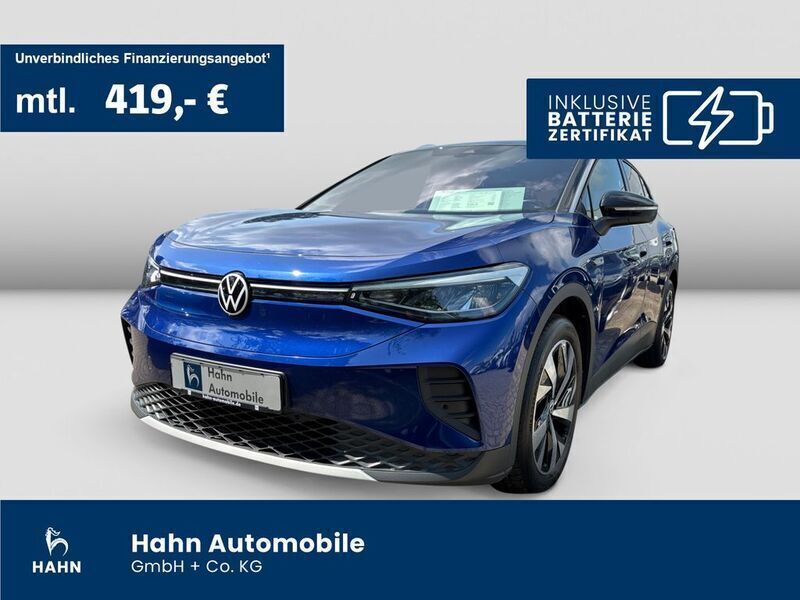 Blue dusk metallic Gebraucht 2021 VW ID.4 Pro Performance SUV | 25.940 € (Etwas zu teuer) - Bild 1/2