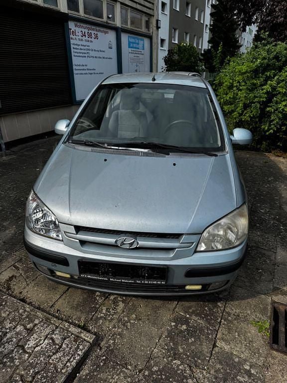 Blau Gebraucht 2005 Hyundai Getz Kleinwagen | 899 € (Guter Preis) - Bild 1/4