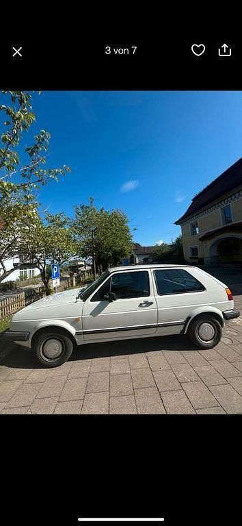Weiß Gebraucht 1986 VW Golf II Kleinwagen | 3.999 € - Bild 1/4