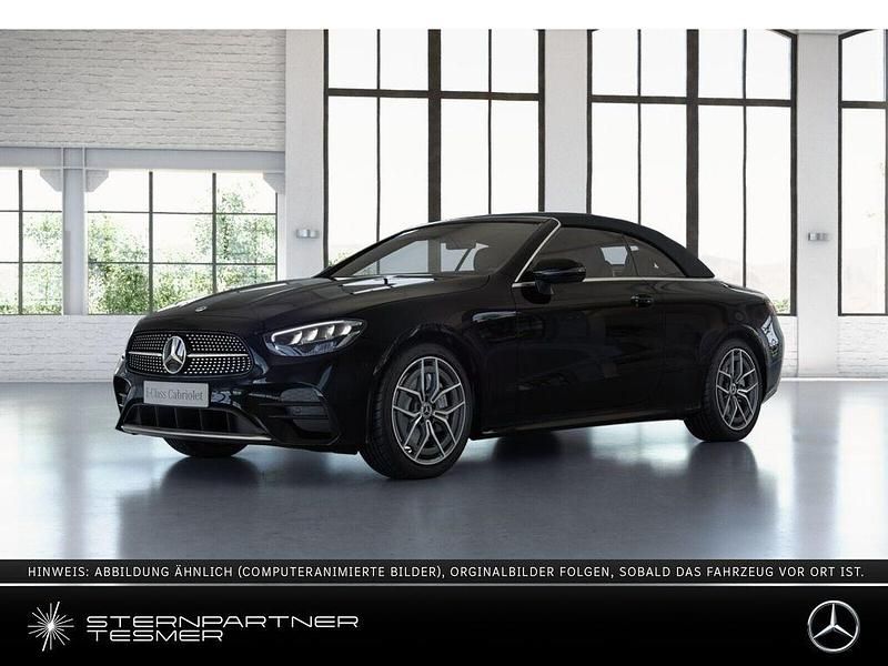 Unilack schwarz Gebraucht 2022 Mercedes E400 AMG Cabrio | 53.990 € (Guter Preis) - Bild 1/3
