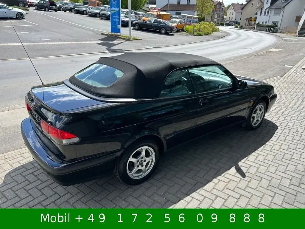 Używany Saab 9-3 Cabriolet 154 KM (113 kW) 1999 Czarny Kabriolet