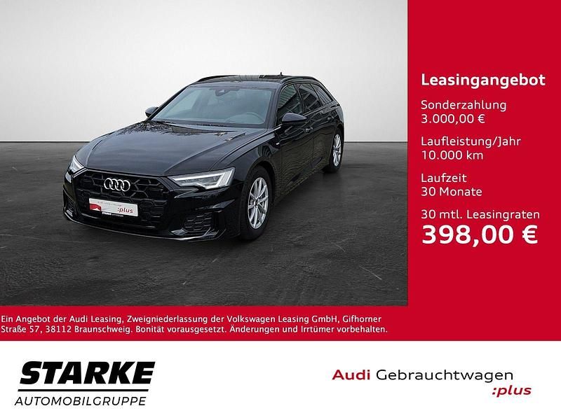 Gebraucht Audi A6 S-Line 204 PS (150 kW) 2018 Schwarz metallic Kombi