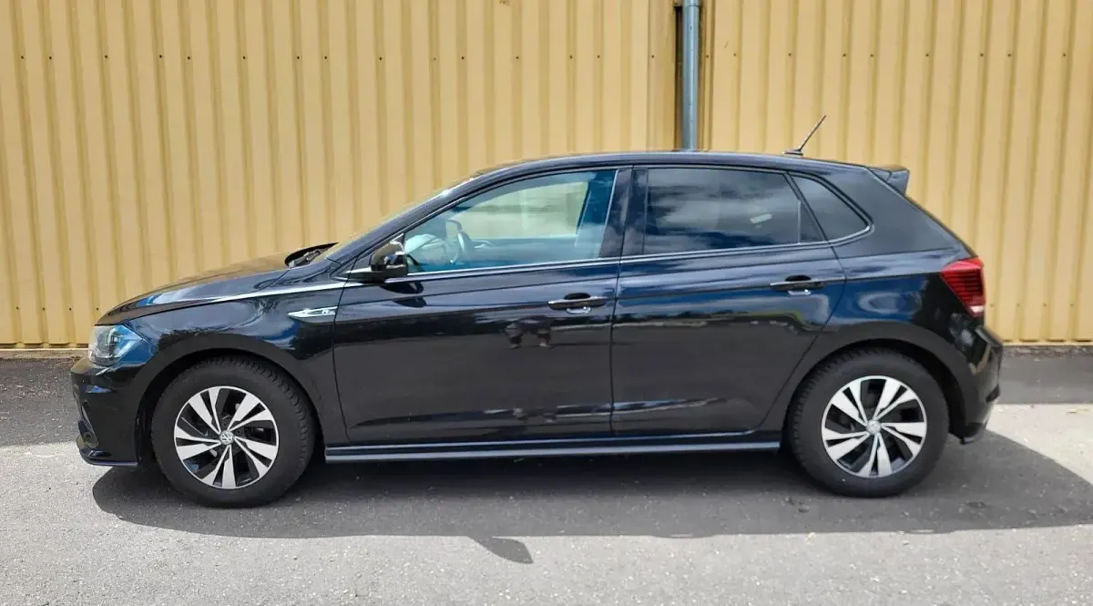 Gebraucht VW Polo 95 PS (69 kW) 2019 Schwarz Kleinwagen
