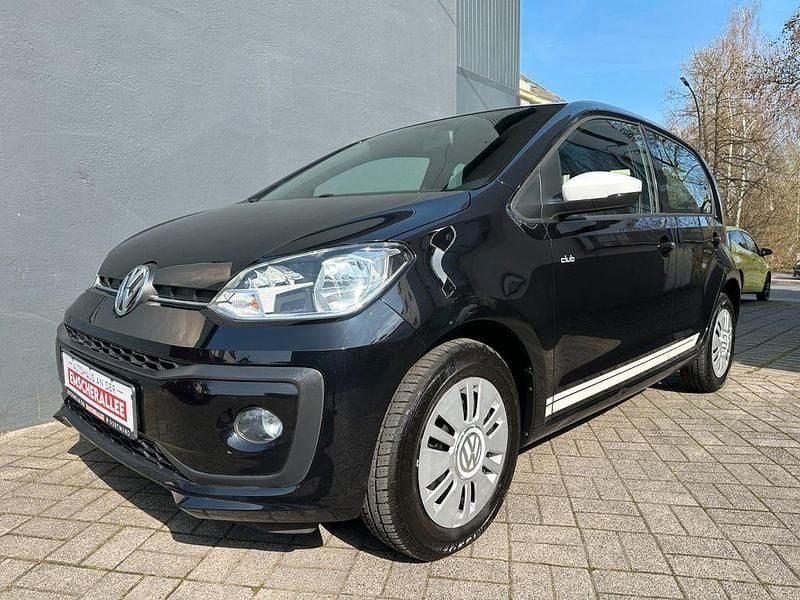 Gebraucht VW up! CLUB 60 PS (44 kW) 2017 Schwarz Kleinwagen