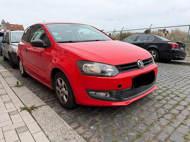 Gebraucht VW Polo 60 PS (44 kW) 2010 Rot Kleinwagen