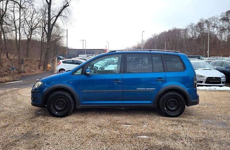 Gebraucht VW Touran Cross 140 PS (102 kW) 2007 Blau Van / Kleinbus