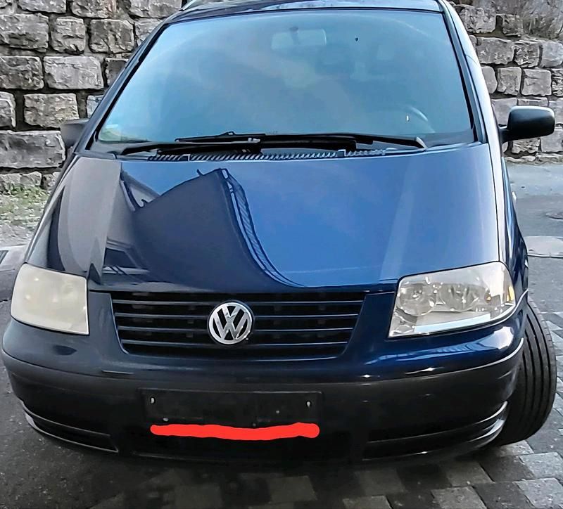 Gebraucht VW Sharan 115 PS (84 kW) 2003 Blau Van / Kleinbus