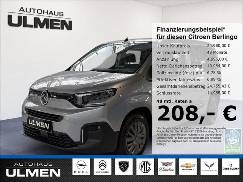 Grau Gebraucht 2024 Citroën Berlingo Van / Kleinbus | 24.980 € (Etwas zu teuer) - Bild 1/4