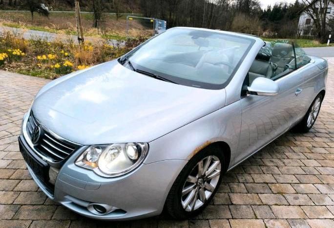 Silber Gebraucht 2007 VW Eos Cabrio | 3.990 € (Fairer Preis) - Bild 1/4