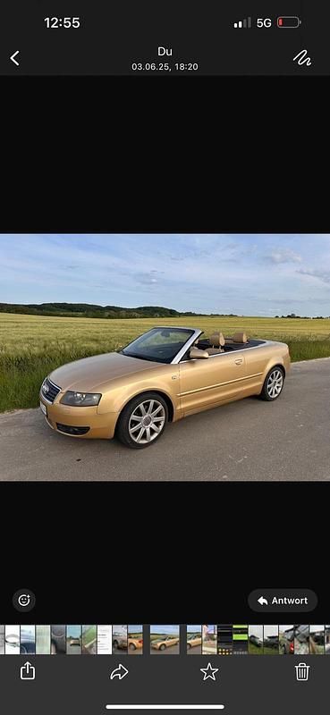 Gebraucht 2004 Audi A4 Cabriolet S-Line Cabrio | 3.990 € (Guter Preis) - Bild 1/2