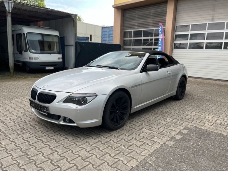 Silber Gebraucht 2005 BMW 630 Cabriolet M Sport Cabrio | 12.000 € - Bild 1/4