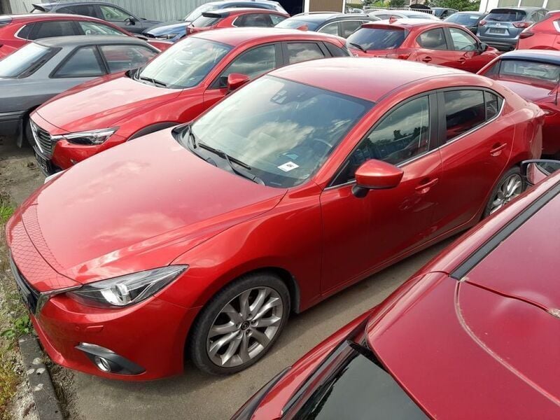 Gebraucht Mazda 3 150 PS (110 kW) 2015 Rot Limousine