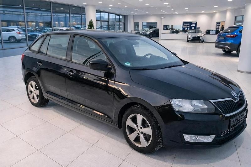 Gebraucht Skoda Rapid 90 PS (66 kW) 2014 Schwarz Kombi