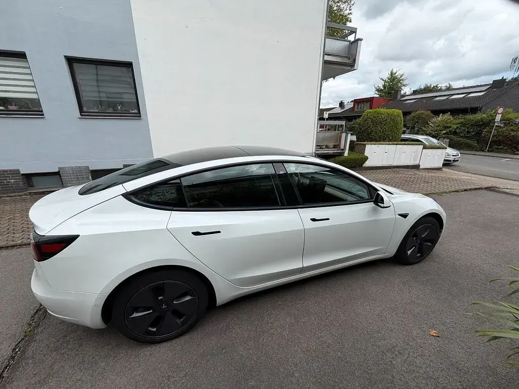 Käytetty Tesla Model 3 Standard Range Plus 225 kW (306 HP) 2021 Valkoinen Sedan