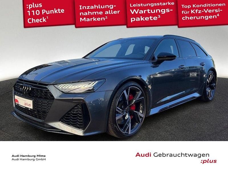 Daytonagrau perleffekt Gebraucht 2022 Audi RS6 Ambiente Kombi | 95.950 € (Superpreis) - Bild 1/3