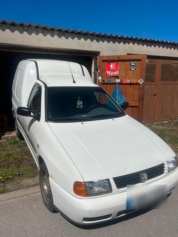 Second-hand VW Caddy 63 CP (46 kW) 2003 Alb Monovolum