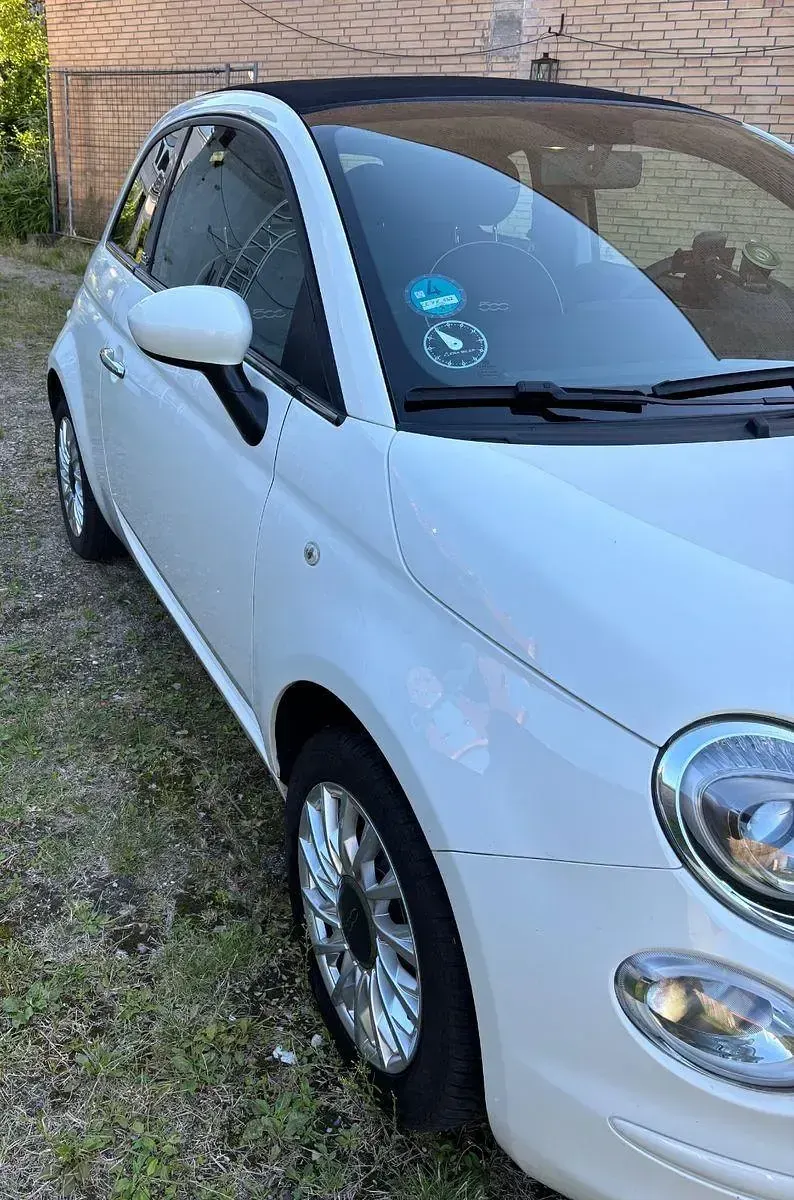 Gebraucht Fiat 500C Lounge 69 PS (50 kW) 2020 Weiß Cabrio