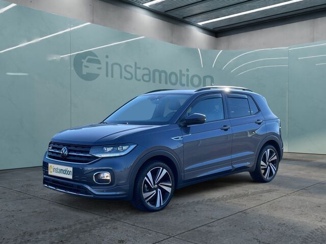 Grau Gebraucht 2023 VW T-Cross R-line SUV | 26.391 € (Fairer Preis) - Bild 1/2