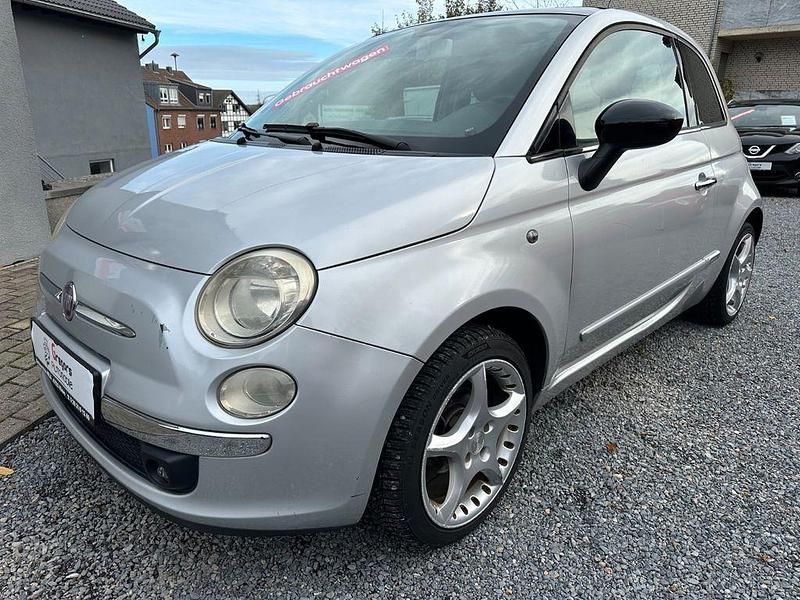 Gebraucht Fiat 500 Lounge 75 PS (55 kW) 2007 Silber Kleinwagen