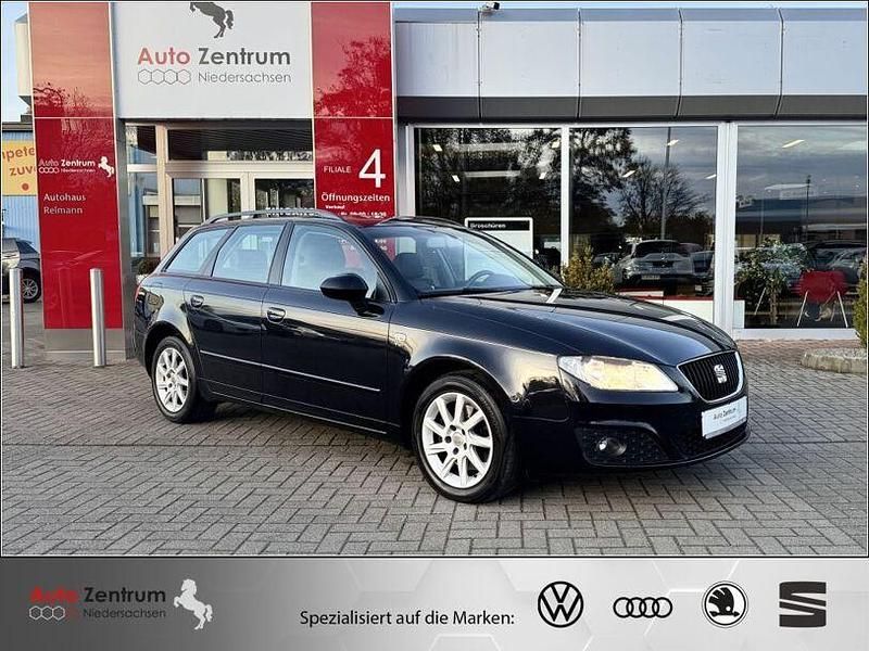 Dunkel schwarz metallic Gebraucht 2010 Seat Exeo Style Kombi | 6.470 € (Teuer) - Bild 1/4