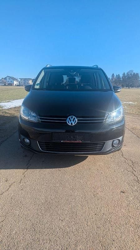 Gebraucht VW Touran Comfortline 140 PS (102 kW) 2013 Schwarz Van / Kleinbus
