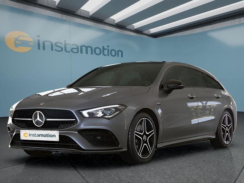 Grau Gebraucht 2021 Mercedes CLA250e Limousine | 32.099 € (Fairer Preis) - Bild 1/4