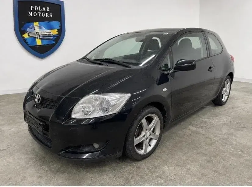 Gebraucht Toyota Auris Luna 97 PS (71 kW) 2009 Schwarz Kleinwagen