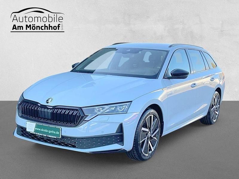 Grau Gebraucht 2024 Skoda Octavia SportLine Kombi | 38.990 € (Teuer) - Bild 1/4